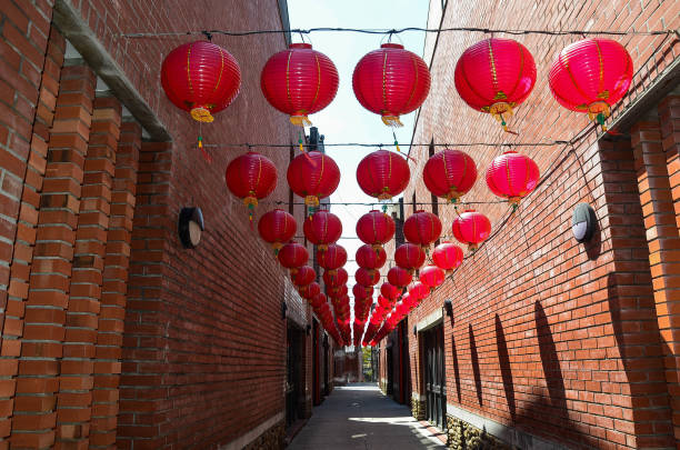 istock Lantern Street in Yilan,Taiwan. 1142845923