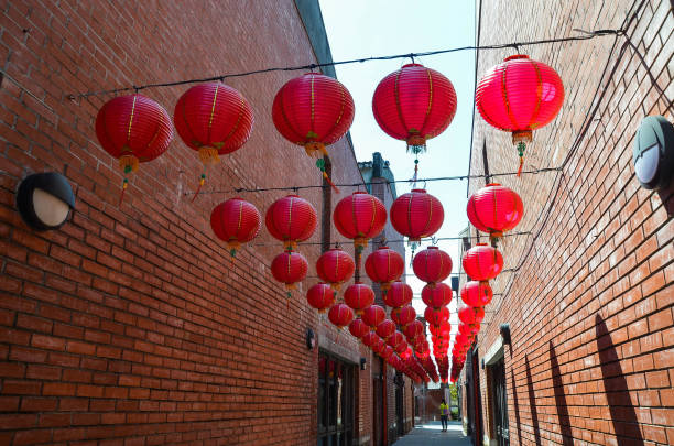 istock Lantern Street in Yilan,Taiwan. 1142845931