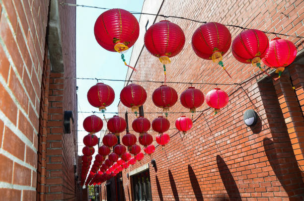 istock Lantern Street in Yilan,Taiwan. 1142845964