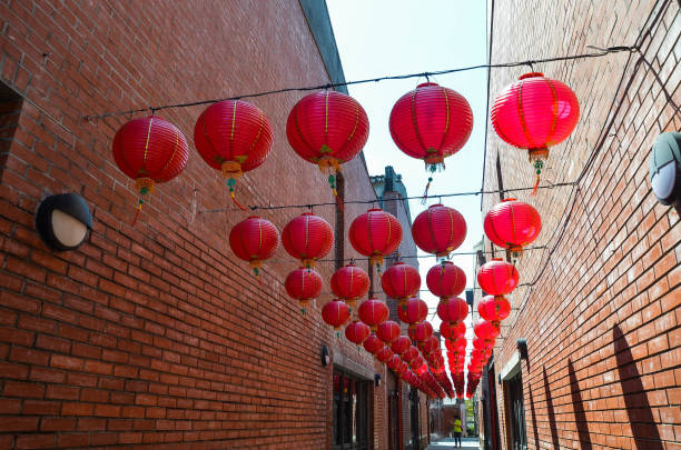 istock Lantern Street in Yilan,Taiwan. 1142845977
