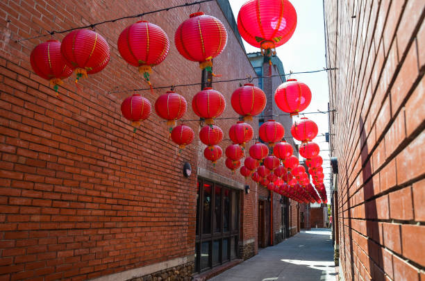 istock Lantern Street in Yilan,Taiwan. 1142846239