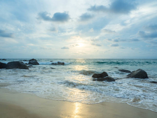 istock Landscape sunset on the beach phuket Thailand 1142849516