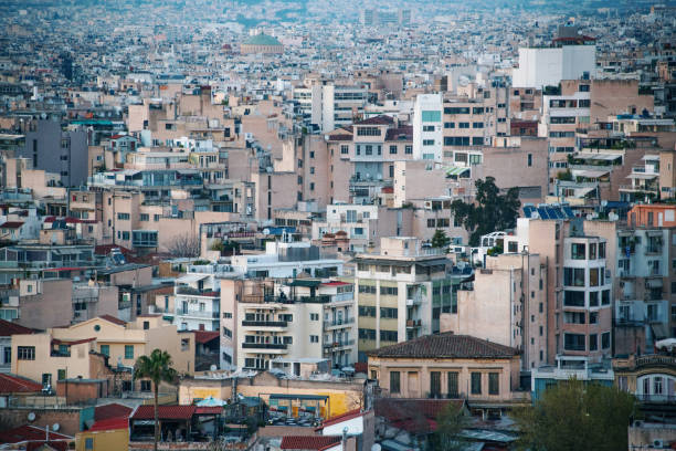 istock Athens, Greece, at sunset 1142849693