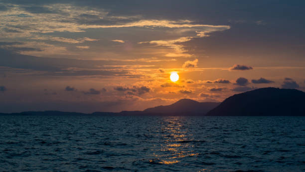 istock Landscape sunset on the beach phuket Thailand 1142849760