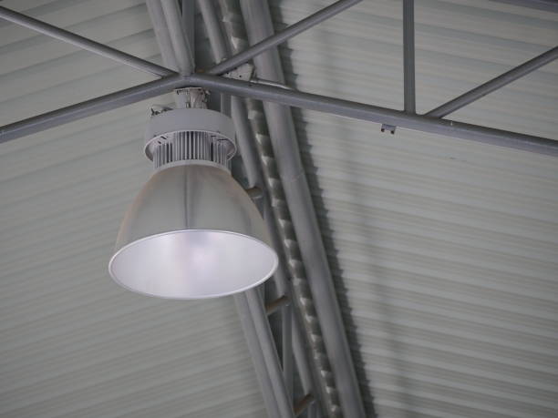 Under lamp hanging of ceiling warehouse