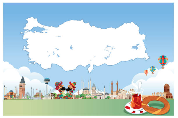 Turkey Travels Cartoon map of TURKEY
I have used
http://legacy.lib.utexas.edu/maps/middle_east_and_asia/turkey_physio-2006.jpg map of turkey nevsehir stock illustrations