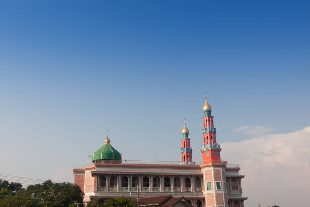 istock Red  Mosque in Bangkok , Thailand 1142853925