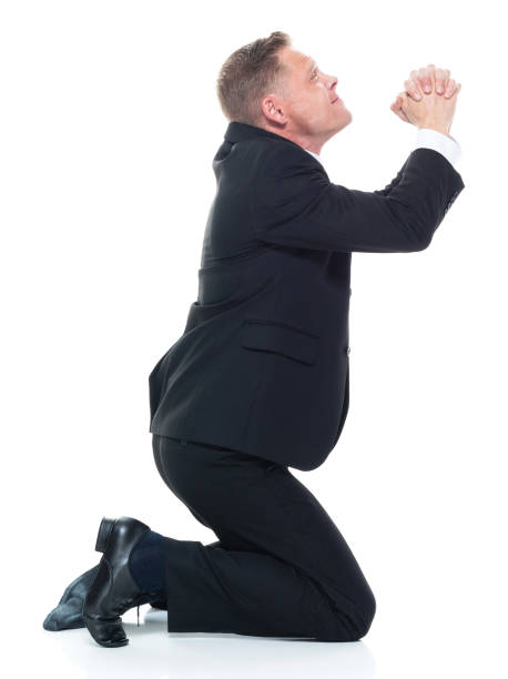 istock Businessman is pleading 1142857427