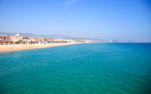 costa maresme - maresme fotografías e imágenes de stock