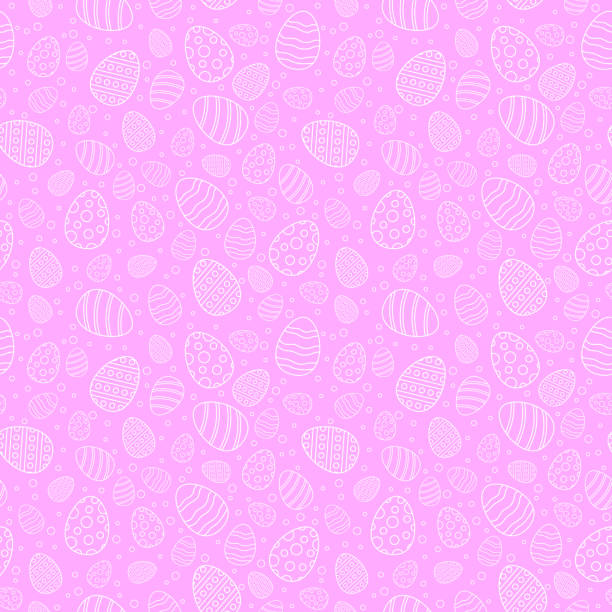 ilustrações de stock, clip art, desenhos animados e ícones de easter seamless pattern background - carrot seamless food vegetable