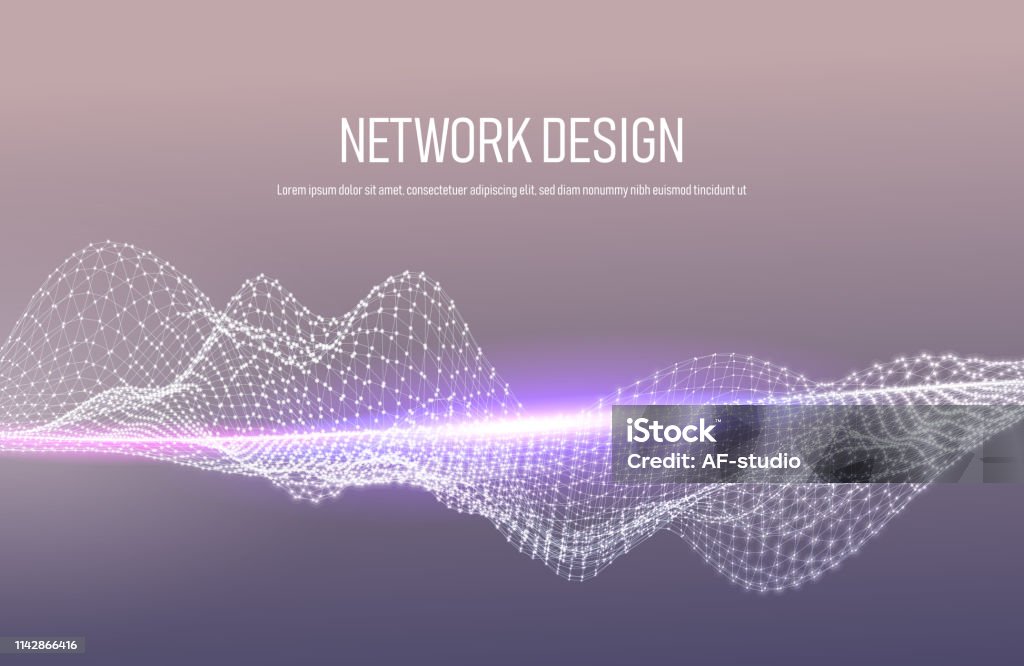 Additonal Network Types Background Image Abstract Network Background Stock Illustration - Download Image Now ...