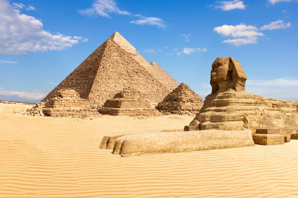 istock The Pyramids of Giza and the Sphinx, Egypt 1142873956