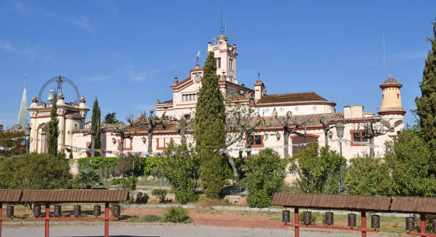 istock Buddhist Temple in El Gerraf Mountain Barcelona 1142874150