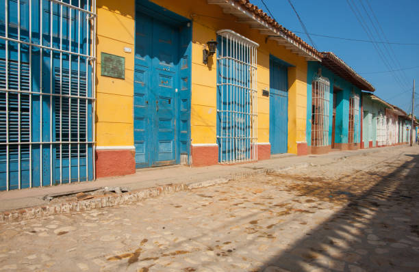 istock Empty street in Trinidad Cuba 1142875522