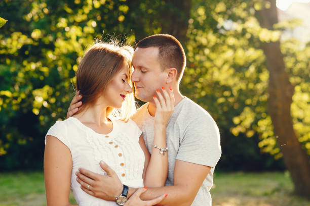 istock Beautiful couple spend time in a summer city 1142876462