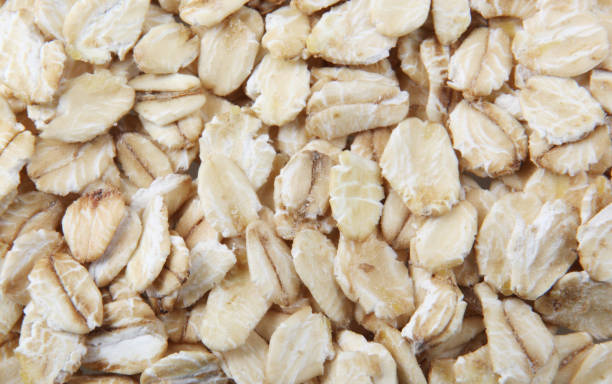 istock Close-Up Of Oat Flakes 1142877818