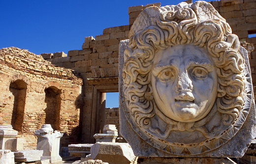 Leptis Magna Archeology Ruins - Libya