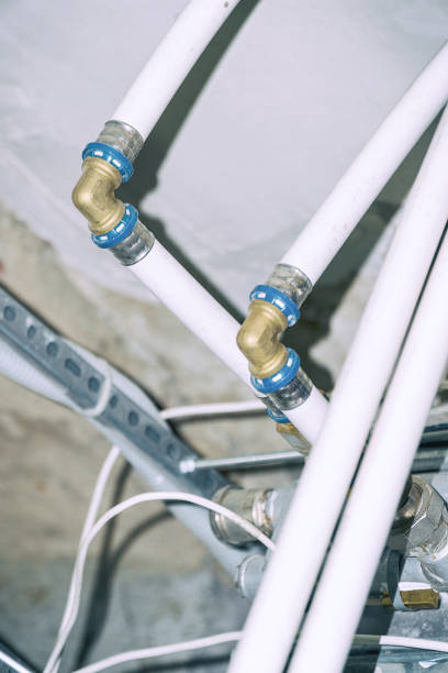 Sanitary engineering. Connection of plastic pipes through fittings. Water supply