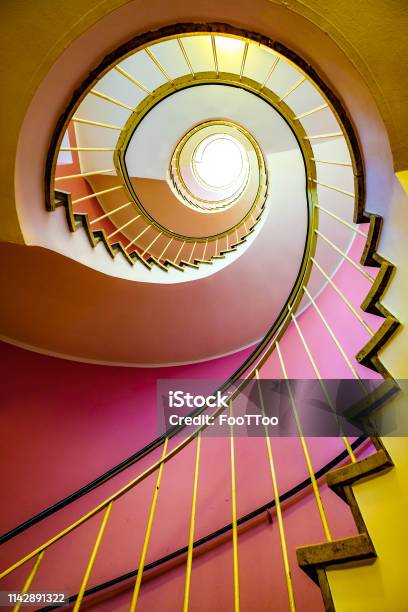 Spiral Staircase Stock Photo - Download Image Now - Spiral Staircase, Luxury, Abstract