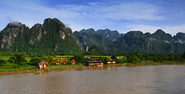 Vang Vieng vue magnifique - Photo