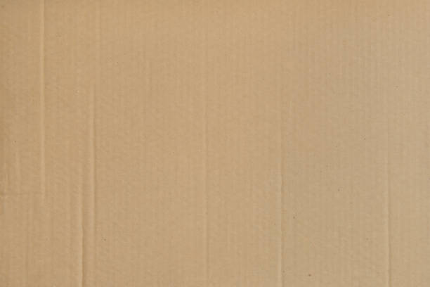 istock Brown cardboard, paper texture background. 1142896841