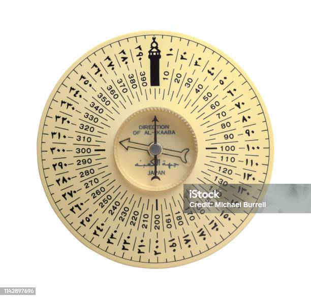 Kaaba Direction Compass Stock Photo - Download Image Now - Mecca.