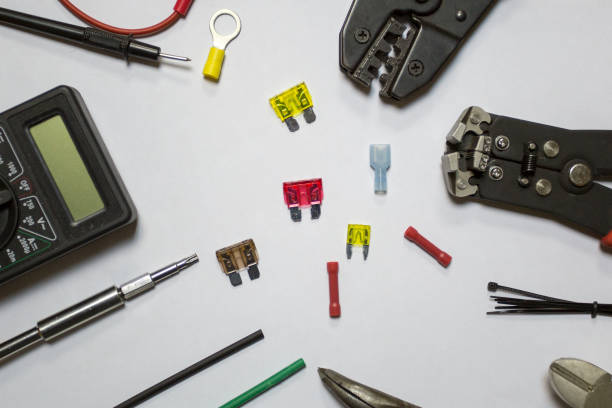 istock Auto electrician. Car repair.Concept. 1142898787