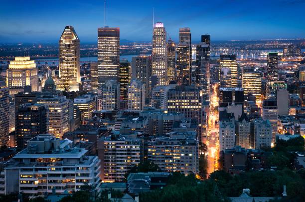 istock Montreal skyline from Mont Royal 1142907714