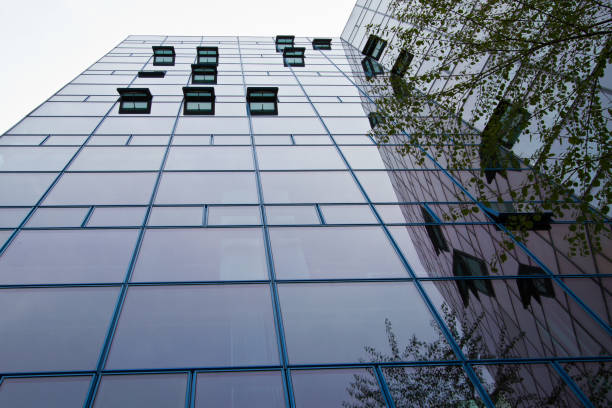 istock Modern office building in Munich in Germany 1142910587