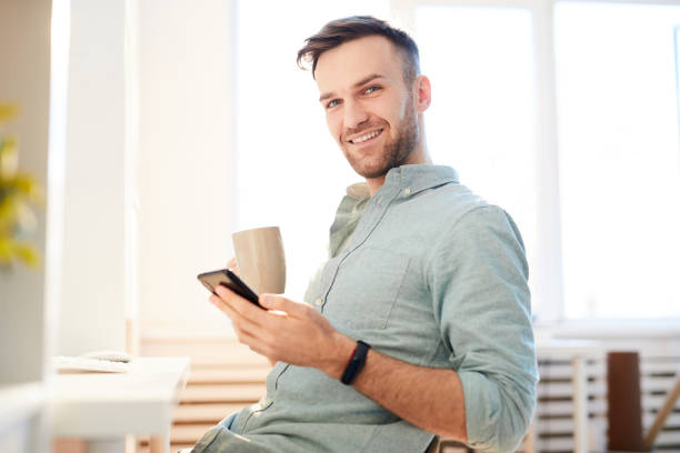 istock Young Man in Morning 1142921772
