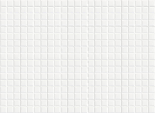 istock White square mosaic tiles texture background. Classic white metro tile. Horizontal picture. 1142922864