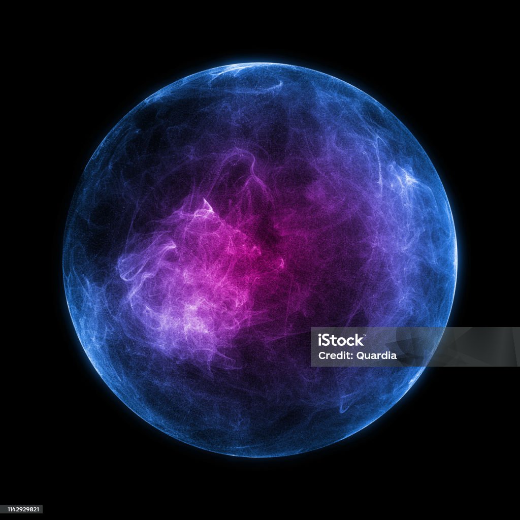 Abstract Particle Sphere Science Backgroundvirtual Flow Big Binary Data ...