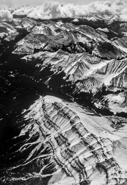 istock Canadian Rockies From Above 1142946358