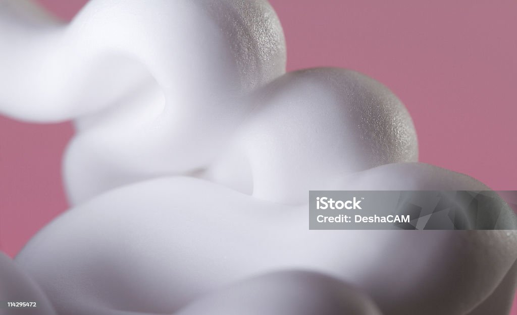 White shaving foam  Shaving Cream Stock Photo