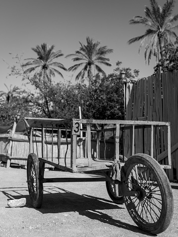 Old wagon cart