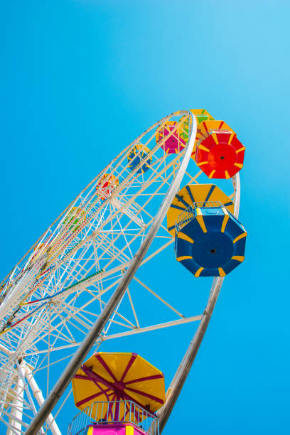 istock ferris wheel on blue sky background 1142959307
