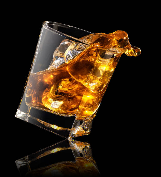 istock splash of whiskey in glass 1142962485