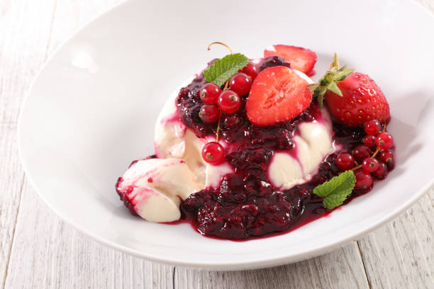 istock panna cotta with berry fruit 1142968067