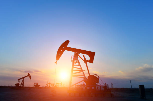 istock The oil pump 1142969297