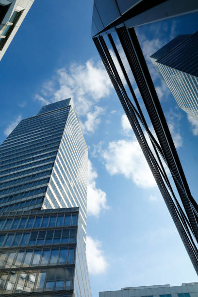 istock Mediapark Skyscraper in the Sun, Germany 1142982385