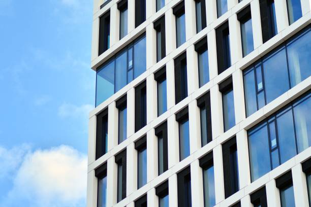 istock Modern corporate architecture - business and success concept 1142983498