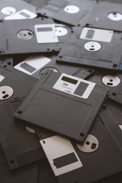 istock blank floppy disks with soft-focus and over light in the background 1142984100
