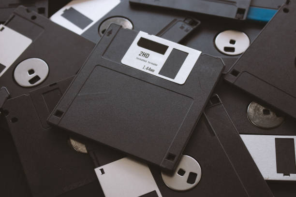 istock blank floppy disks with soft-focus and over light in the background 1142984106
