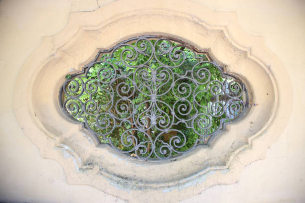 istock Decorative metal grille 1142988029