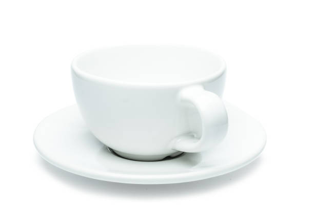 istock White coffee mug isolated on white background with Clipping path. 1142988244
