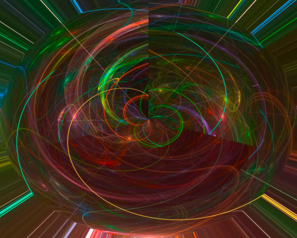 istock abstract digital fractal, fantasy design imagination 1142988426