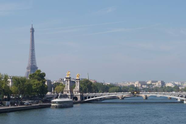 istock Paris view: River Seine, Pont Alexandre III and Eiffel Tower 1142989494