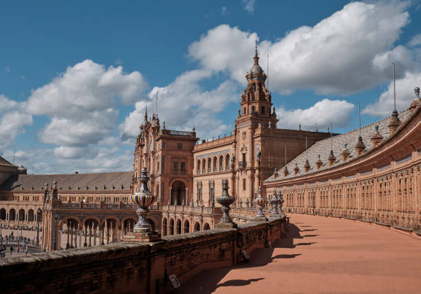 istock Andalisia Seville's main square Plaza de Espana Spain. decorative ceramic element 1142989548