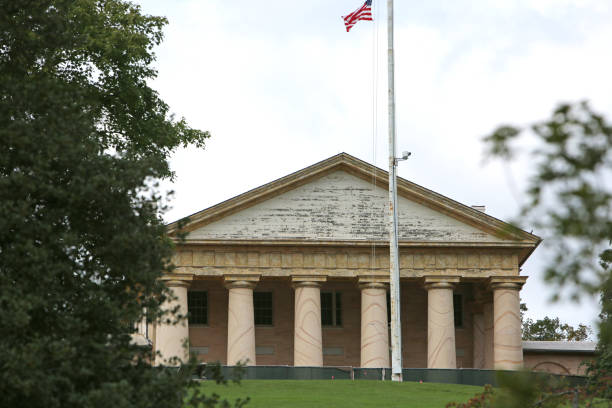 istock Arlington House National Cemetery 1142989702