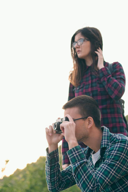 istock Photographer Taking Photos With His Girlfriend 1142993646
